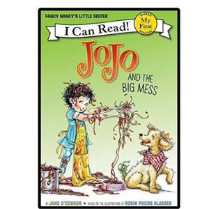 BUNDLE & SAVE🎉 I Can Read! JoJo and the Big Mess Reader